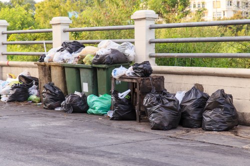 Recycling construction materials in Harlesden